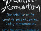 Crafting a Business 101: Creative Accounting