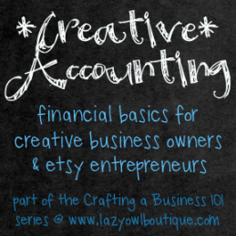 accounting for small business owners, etsy business